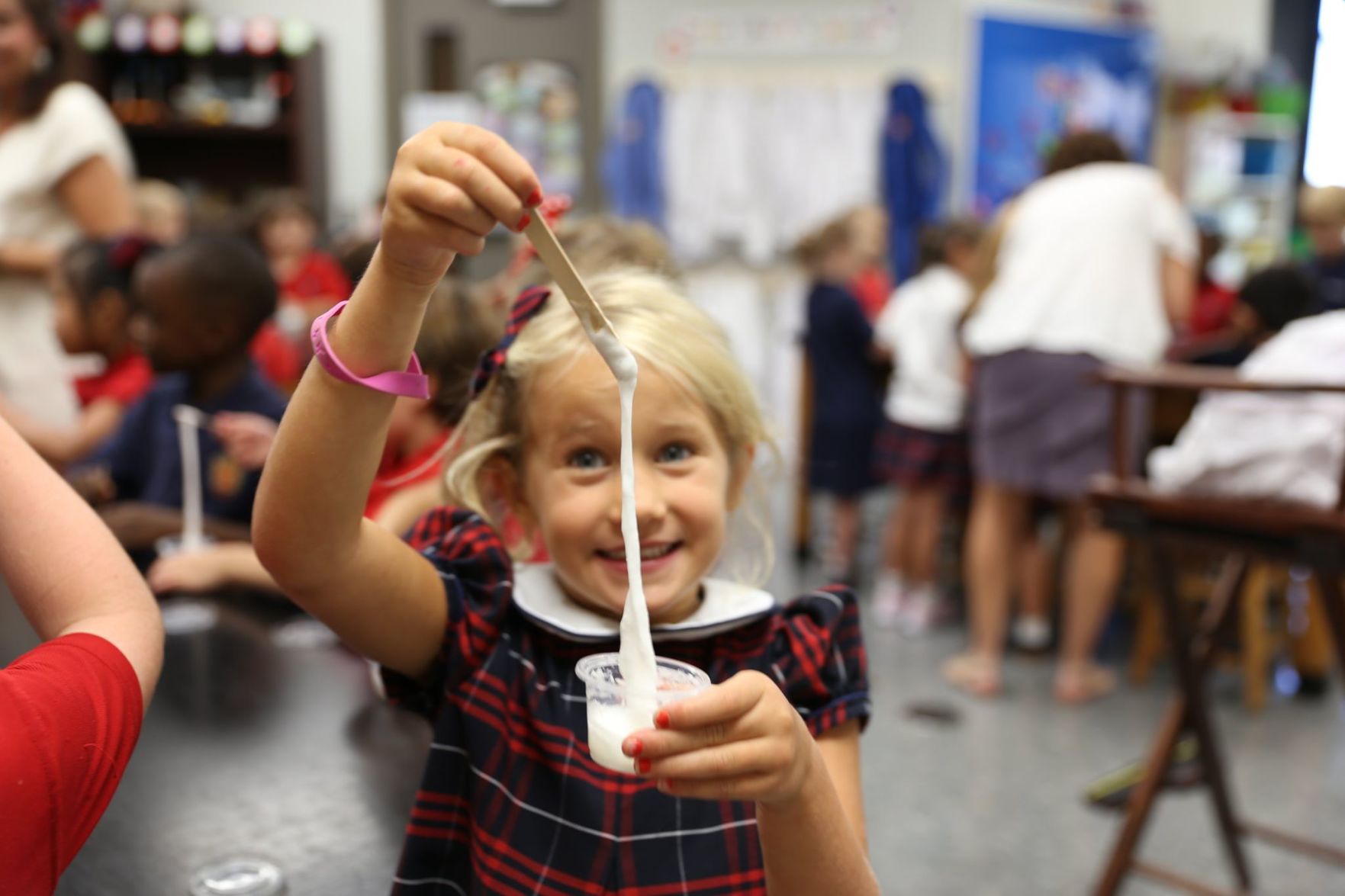 Trinity’s kindergartners get slimed